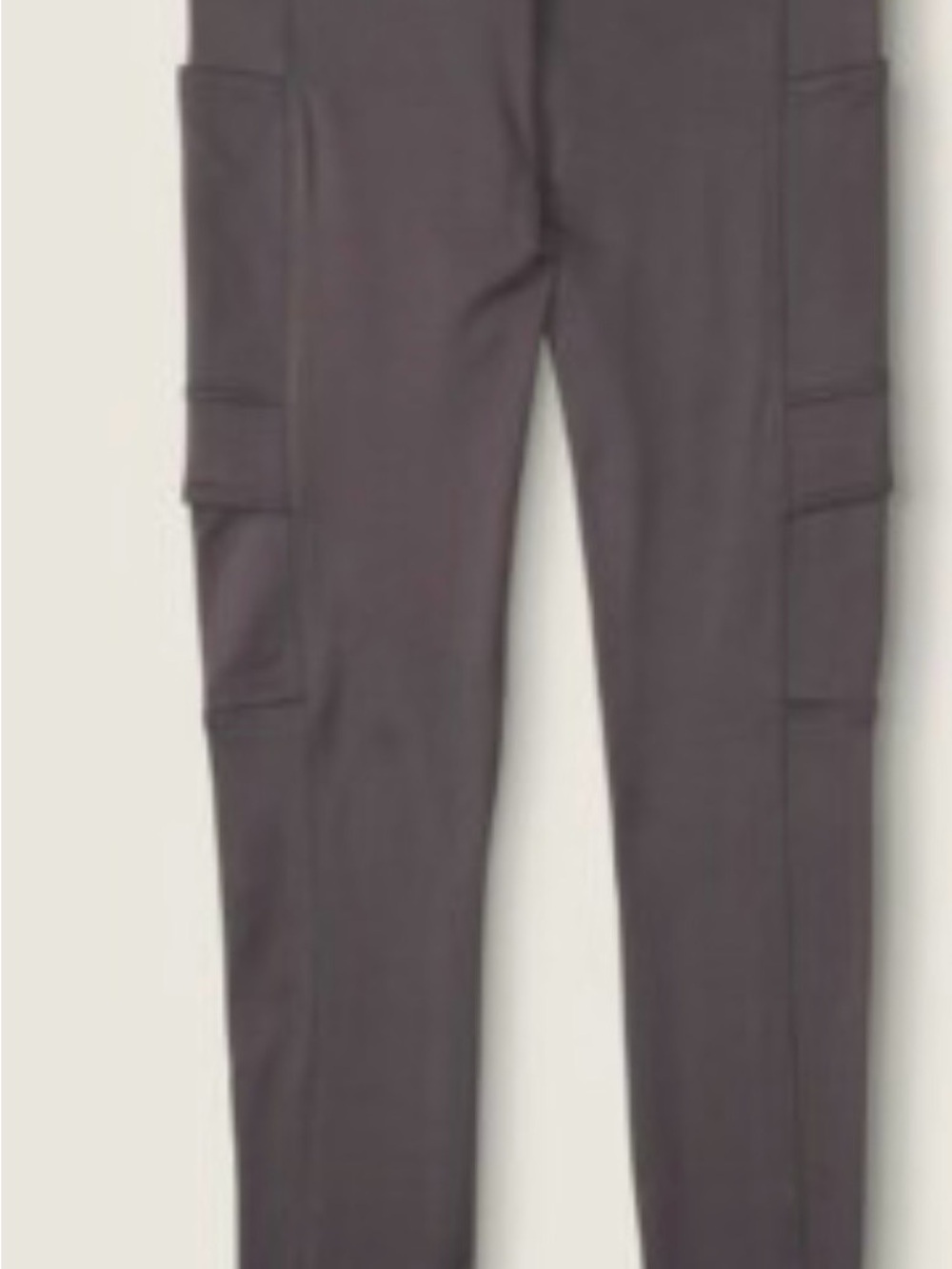 Victoria's Secret Cargo Leggings in Charcoal